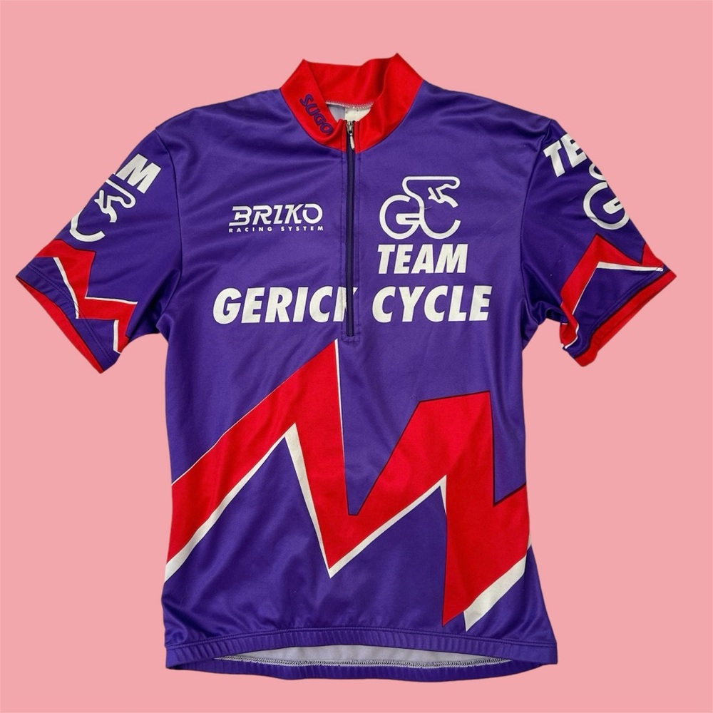 Vintage Sugoi Gerick Cycle Cycling Jersey Small